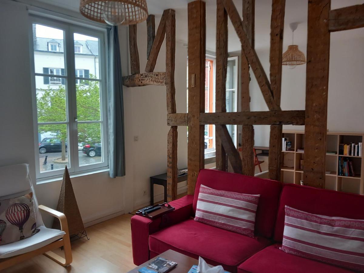 Le Leon Apartamento Honfleur Exterior foto