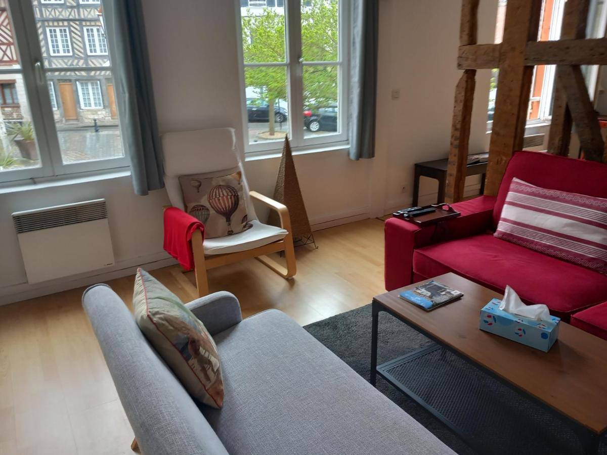 Le Leon Apartamento Honfleur Exterior foto