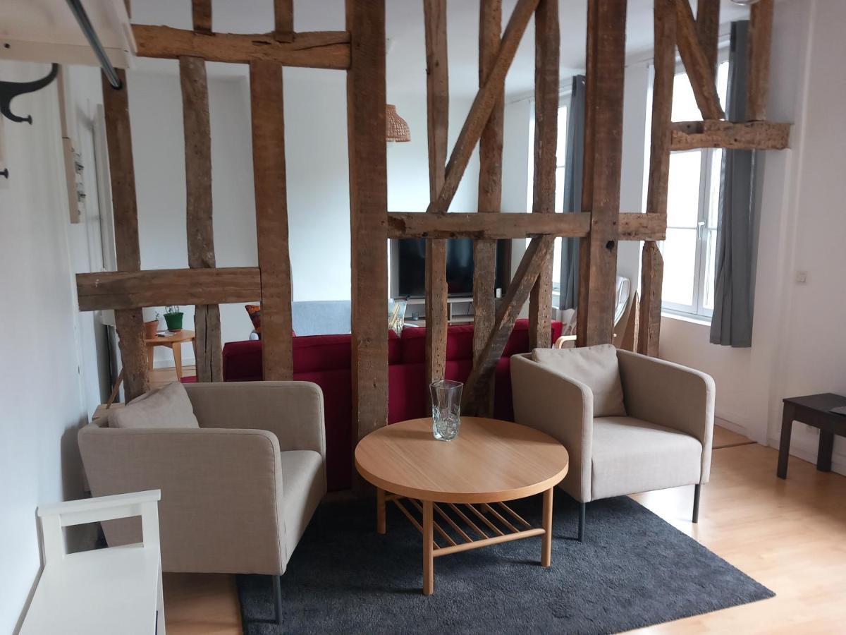 Le Leon Apartamento Honfleur Exterior foto