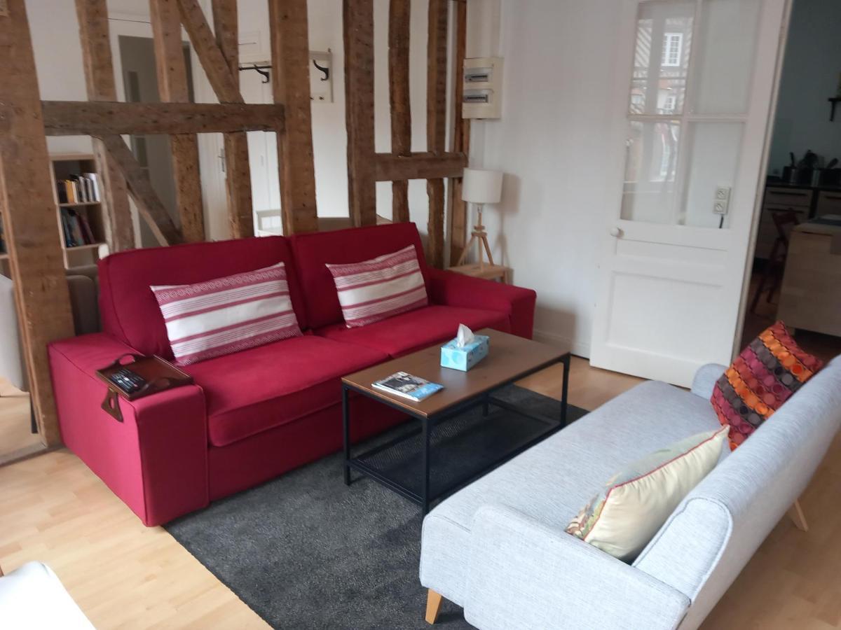 Le Leon Apartamento Honfleur Exterior foto