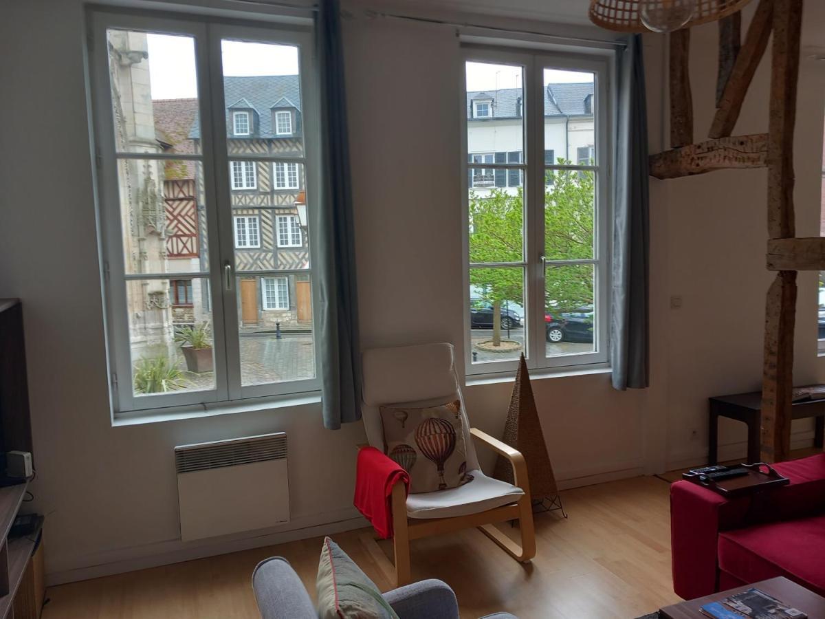 Le Leon Apartamento Honfleur Exterior foto