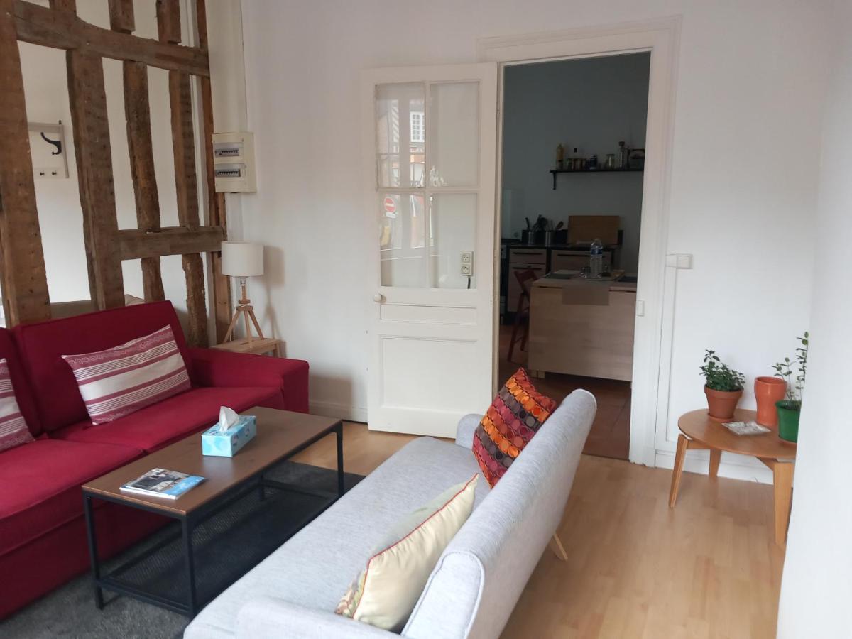 Le Leon Apartamento Honfleur Exterior foto